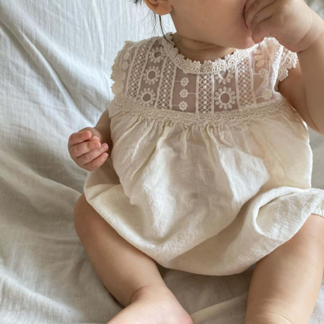 Fashion Baby Breathable Sleeveless Onesie
