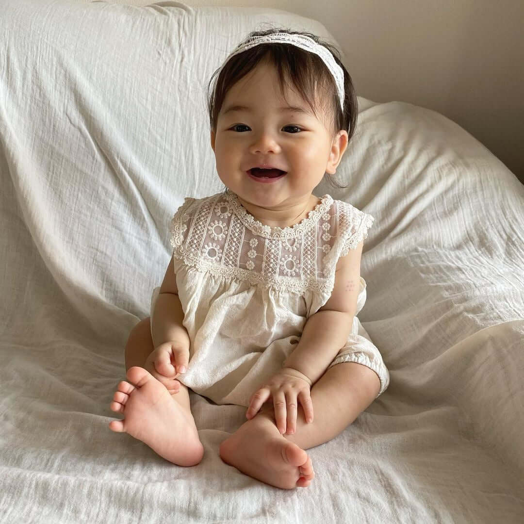 Fashion Baby Breathable Sleeveless Onesie