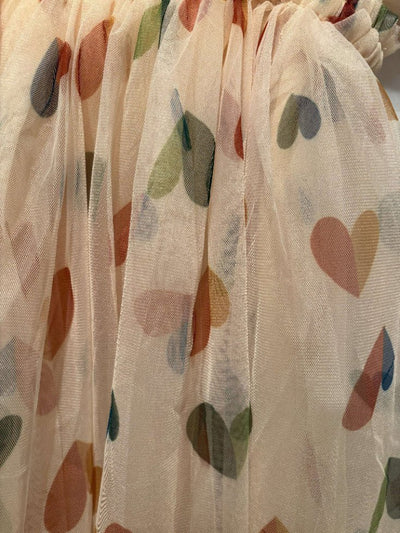 Floating Hearts Tulle Dress - close up