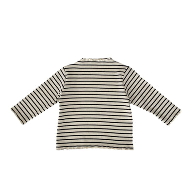 Girls Half Turtleneck Stringy Selvedge Undershirt - Kello Kids