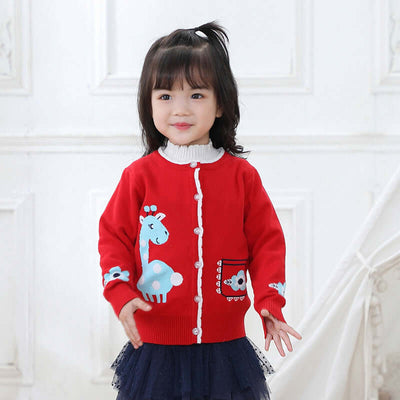 Fade-proof Sweaters and Cardigans for Girls - Kello Kids
