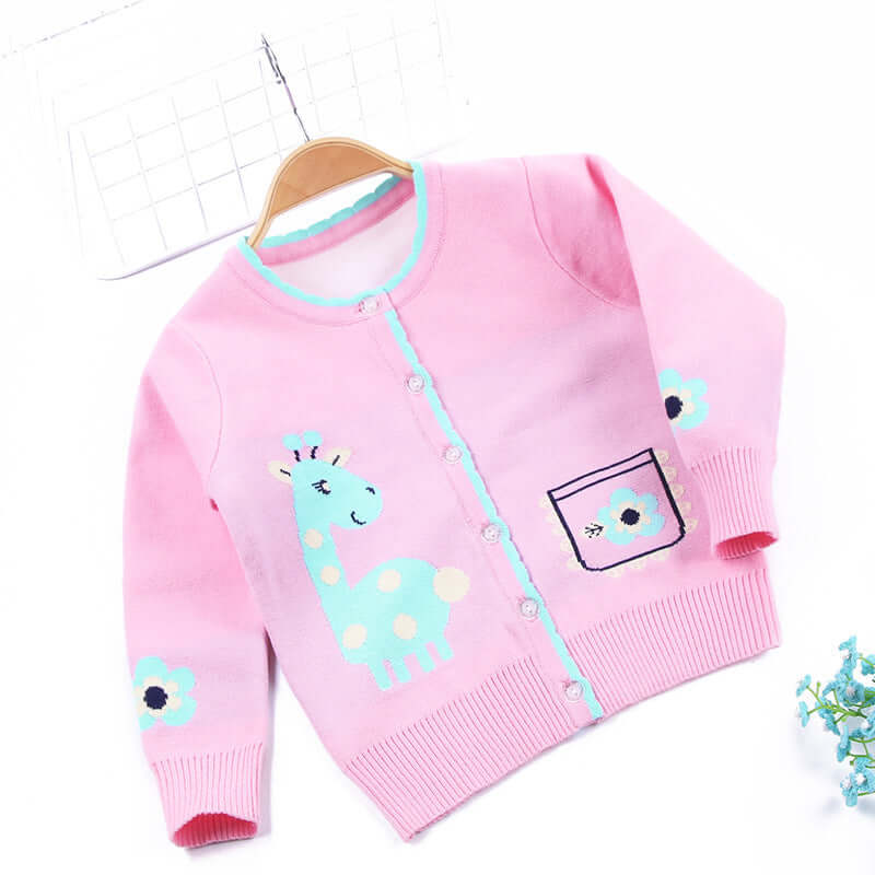 Fade-proof Sweaters and Cardigans for Girls - Kello Kids