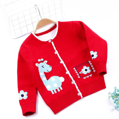 Fade-proof Sweaters and Cardigans for Girls - Kello Kids