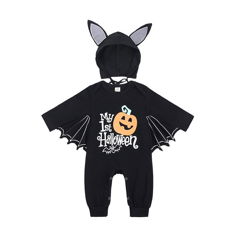 Halloween Bat One-piece Baby Baby Rompers Suit