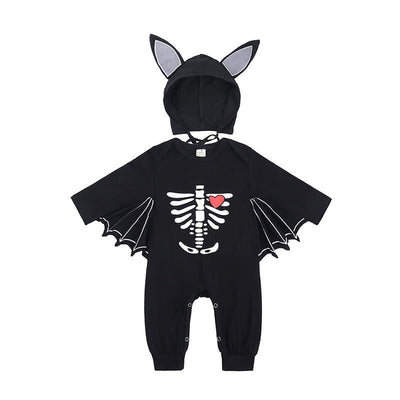 Halloween Bat One-piece Baby Baby Rompers Suit