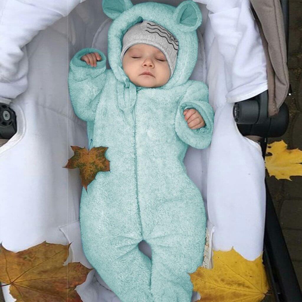 Hooded design bodysuit