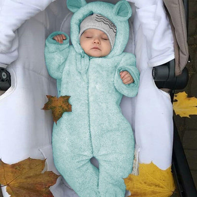 Hooded design bodysuit