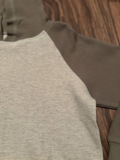 James Waffle Hooded Top by Me and Henry