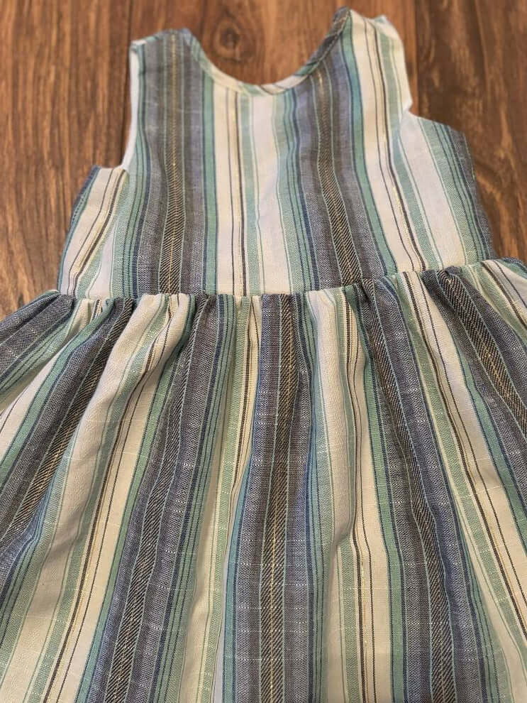 Jewel Blue Striped Dress  - fun for summer 