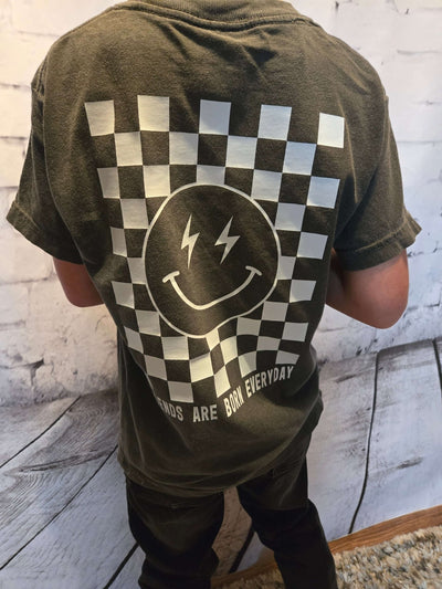 Legends Born Graphic Tee - back logo