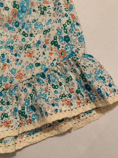 Liv Shorts Blue Floral - blue floral