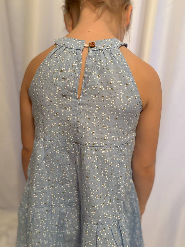 Maleia Girls Jasmine Print Dress summer favorite