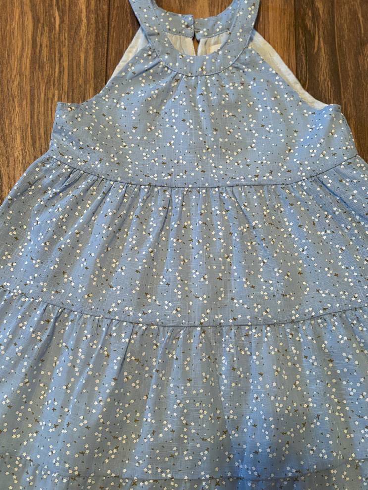 Maleia Girls Jasmine Print Dress ready for parties