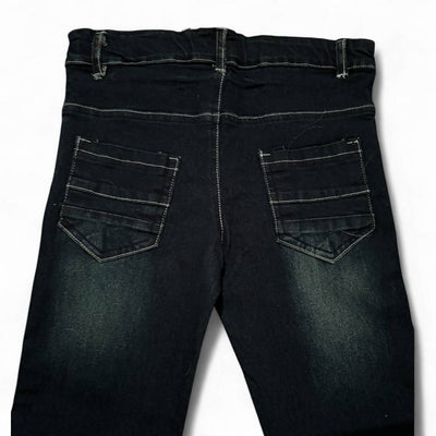 Mark Blue Denim Jeans by Me and Henry-Blue jeans on a white background