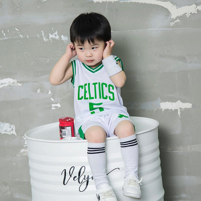 New Toddler And Baby Basketball Football Volleyball Badminton Costume 61 Performance Costume