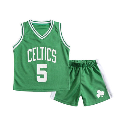 New Toddler And Baby Basketball Football Volleyball Badminton Costume 61 Performance Costume