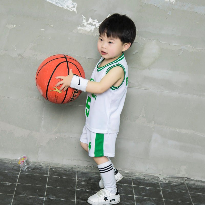 New Toddler And Baby Basketball Football Volleyball Badminton Costume 61 Performance Costume