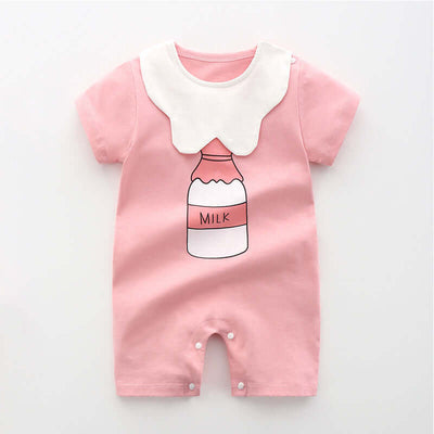 Newborn Baby Clothes Summer Romper Pajamas