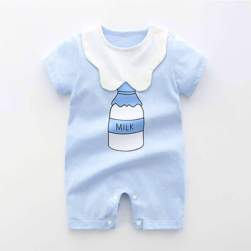Newborn Baby Clothes Summer Romper Pajamas