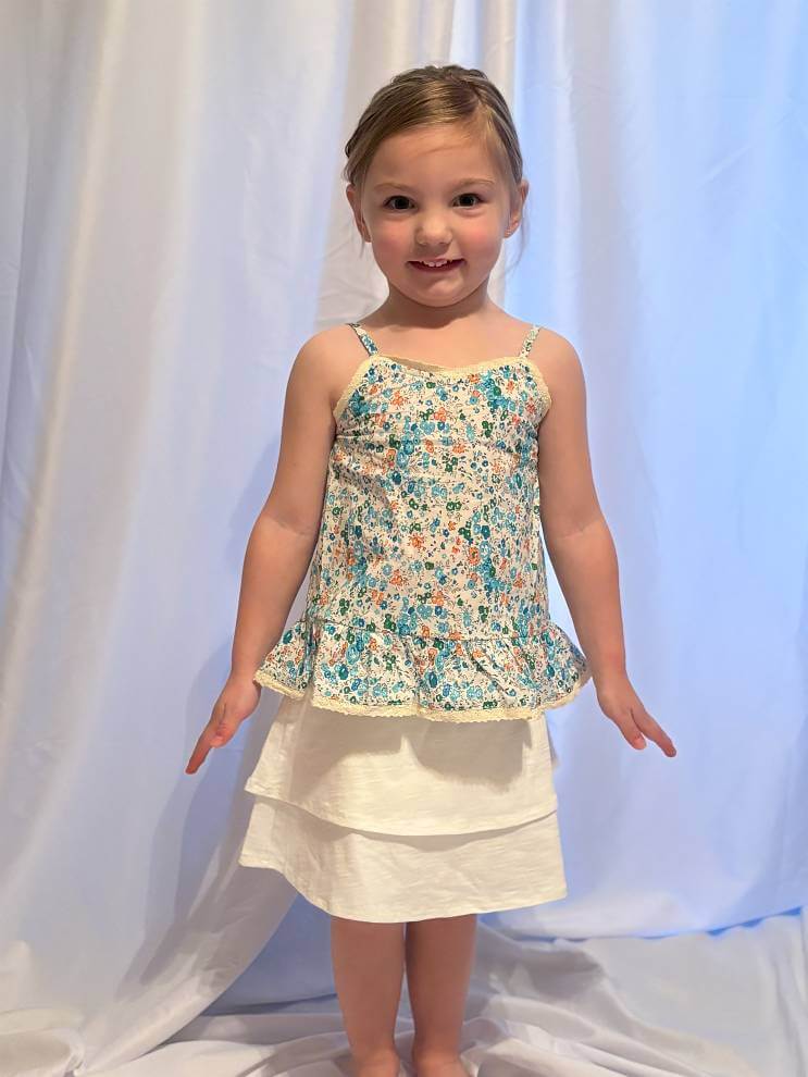 Nora Ivory Skort – Twirl-Ready Comfort with Built-In Shorts - Leah