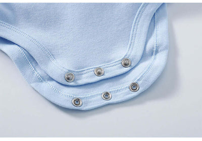 Organic Cotton GOTS Baby Shoulder Button Short Sleeve Triangle Jacket