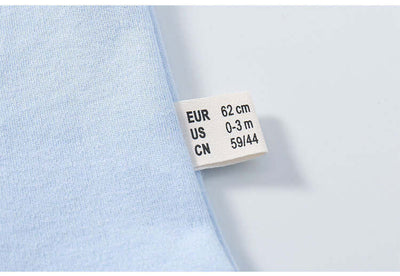 Organic Cotton GOTS Baby Shoulder Button Short Sleeve Triangle Jacket
