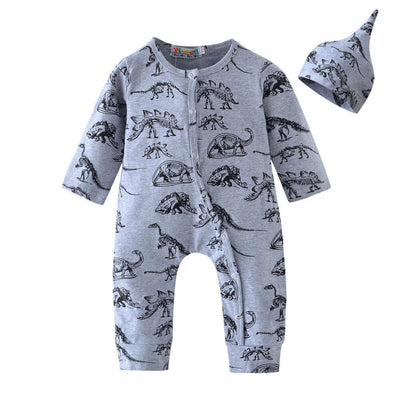 Spring and Autumn wear baby onesie long sleeves