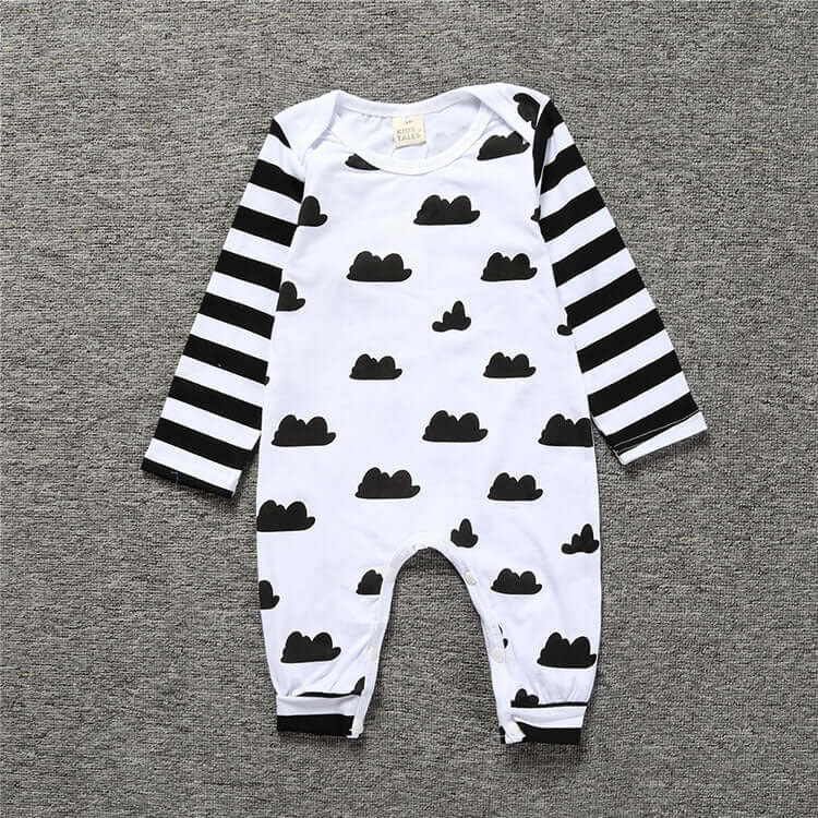 Spring and Autumn wear baby onesie long sleeves