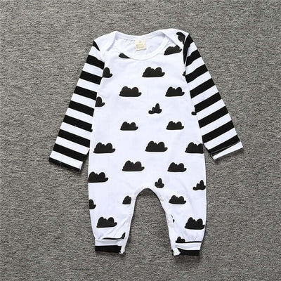 Spring and Autumn wear baby onesie long sleeves