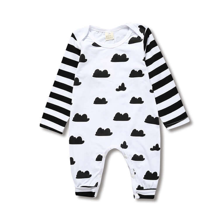 Spring and Autumn wear baby onesie long sleeves