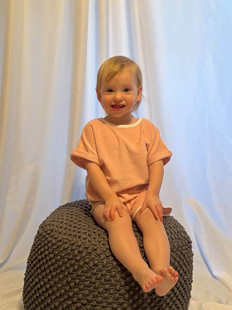 Stacey Pink Terry Cloth - Lydia