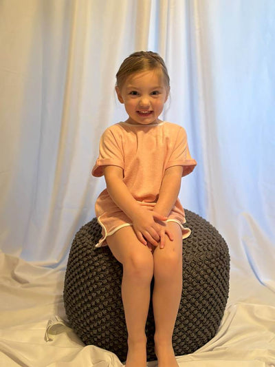 Stacey Pink Terry Cloth - Leah