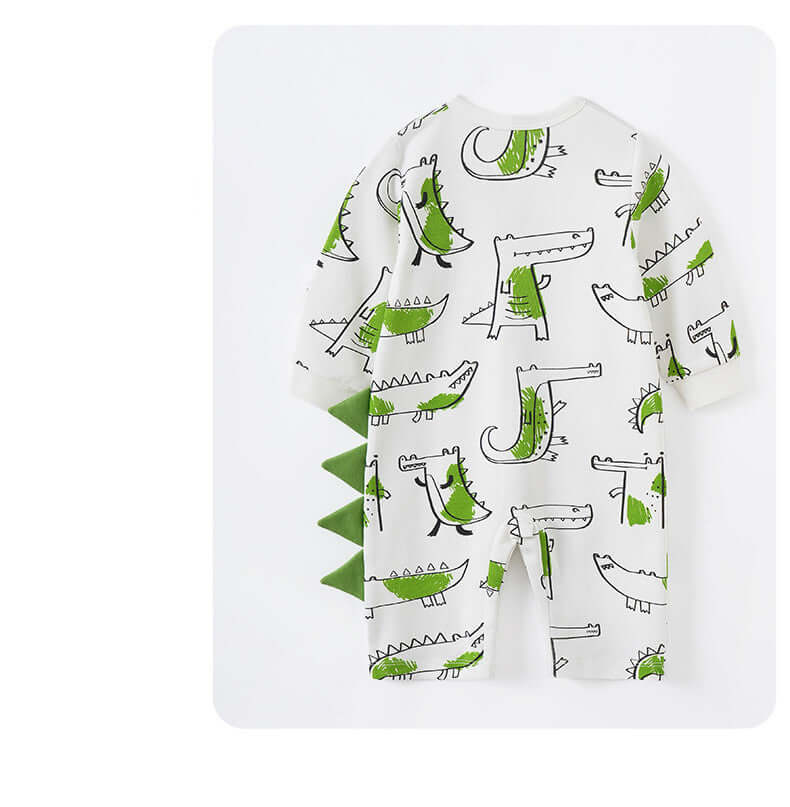 Stylish Personality Full Print Baby Onesie