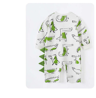 Stylish Personality Full Print Baby Onesie