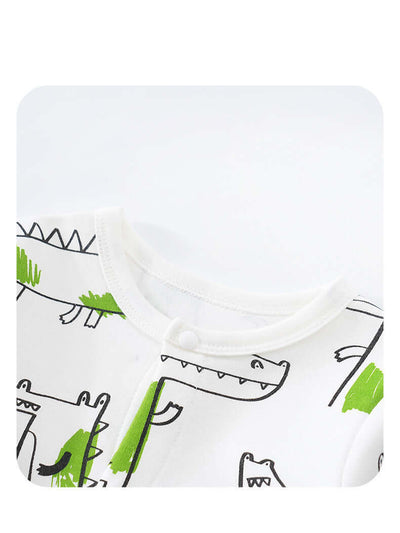 Stylish Personality Full Print Baby Onesie