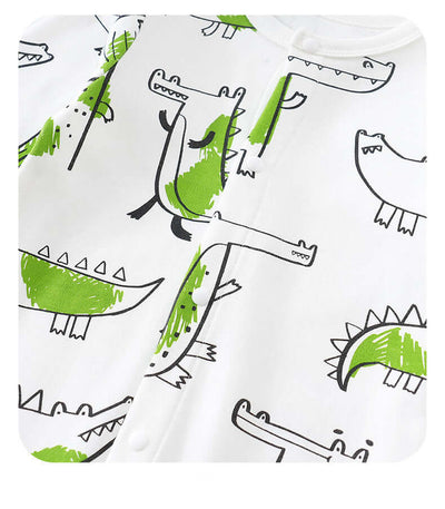 Stylish Personality Full Print Baby Onesie