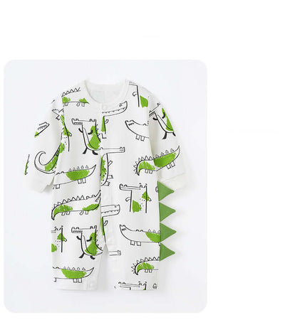 Stylish Personality Full Print Baby Onesie