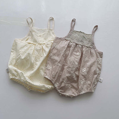 Summer Baby Sling Onesie Thin Bodysuit