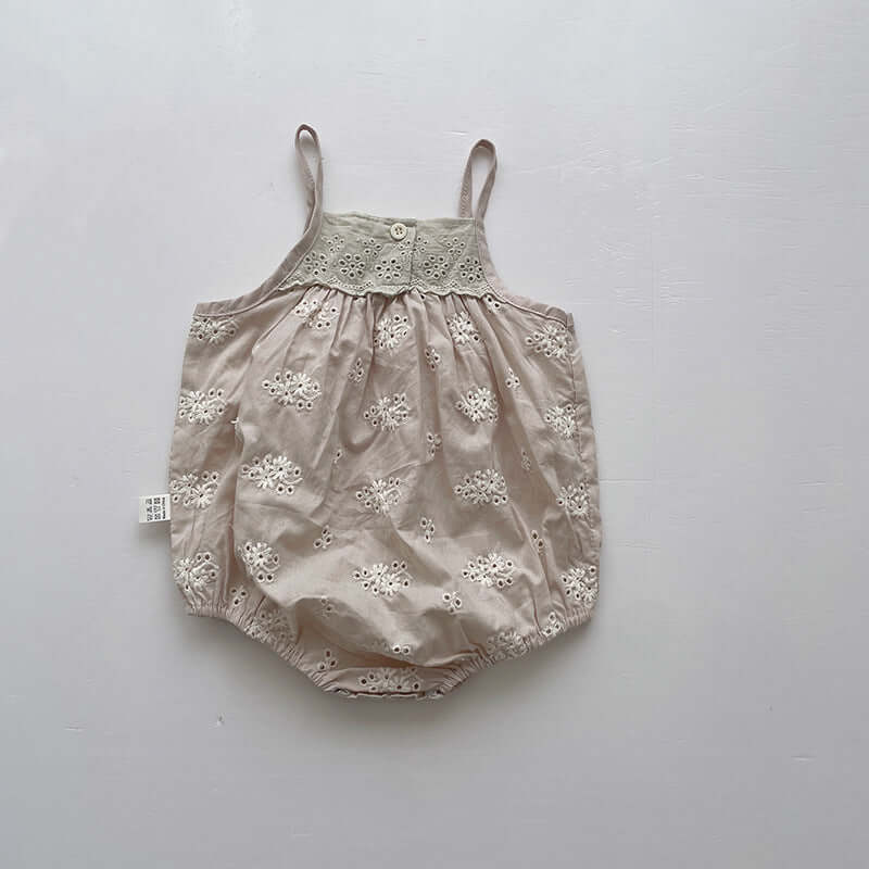 Summer Baby Sling Onesie Thin Bodysuit