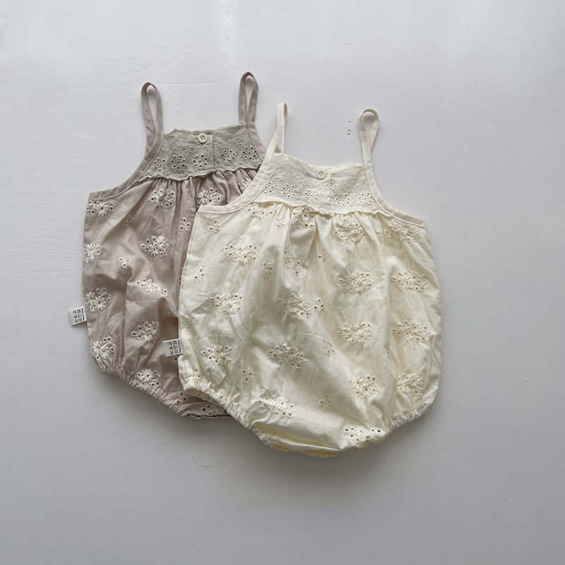 Summer Baby Sling Onesie Thin Bodysuit