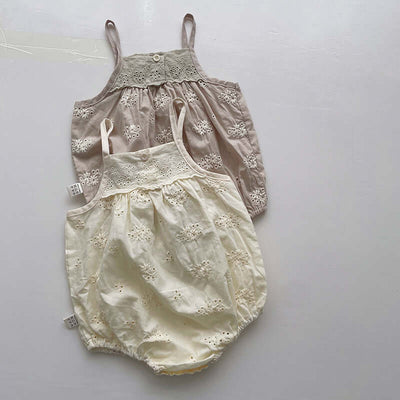 Summer Baby Sling Onesie Thin Bodysuit