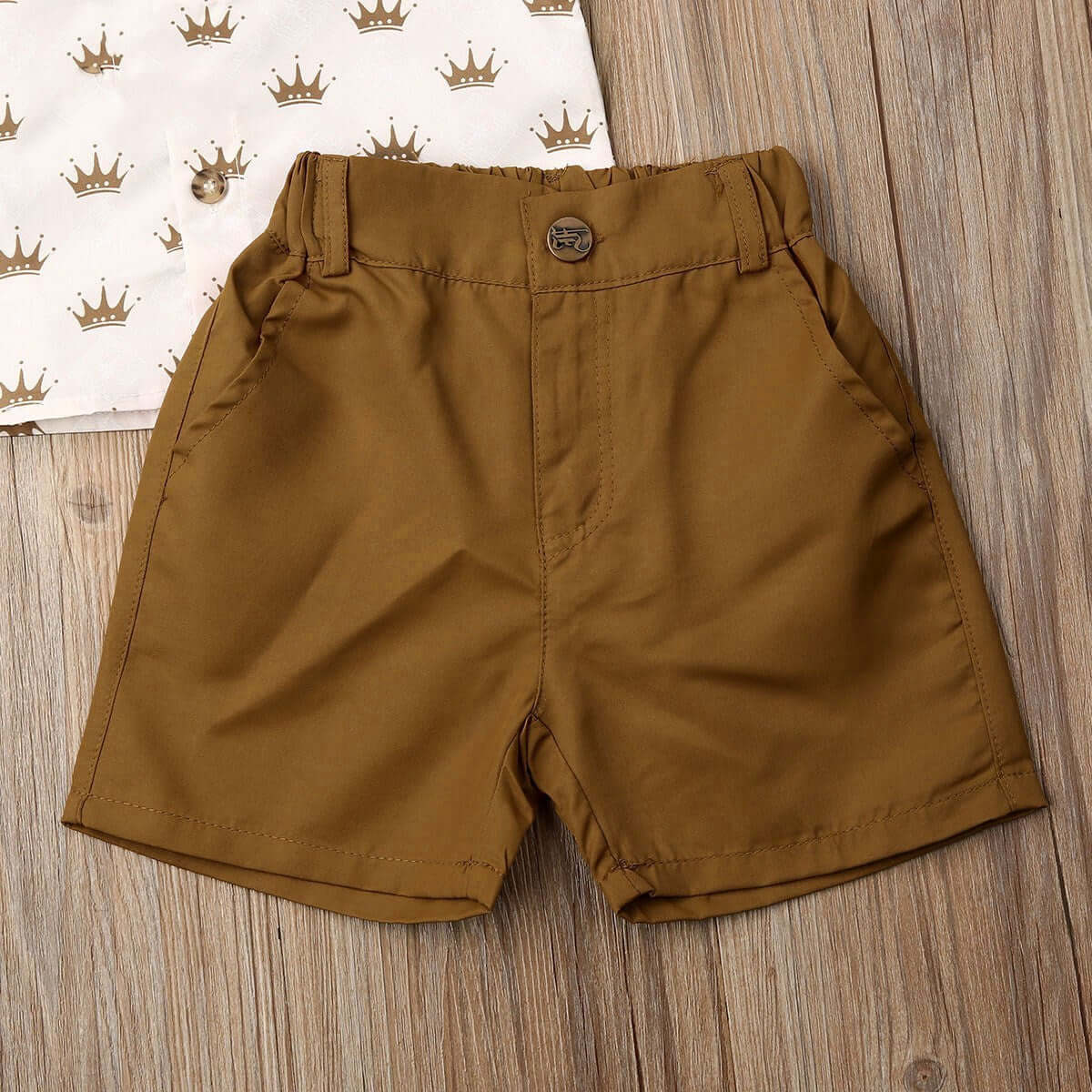Summer Boy Kids Sets: T-Shirt & Shorts Combo - Kello Kids