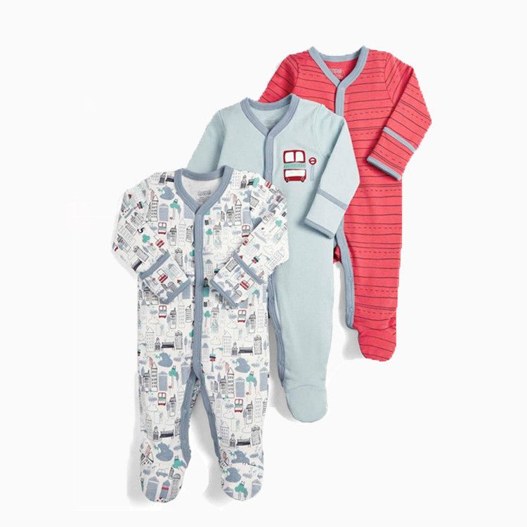 Winter baby one-piece cotton footwear